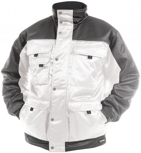 DASSY-Workwear, Winterjacke TIGNES, weiß/grau