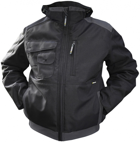 DASSY-Workwear, Winterjacke AUSTIN, schwarz/grau