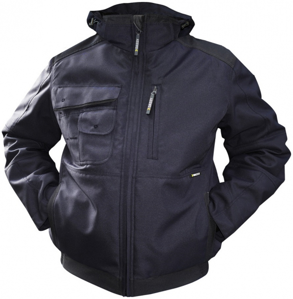 DASSY-Workwear, Winterjacke AUSTIN, dunkelblau/schwarz