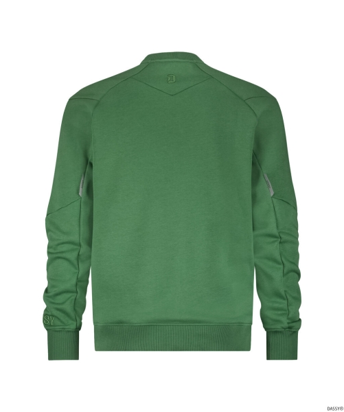 DASSY-Sweatshirt DOLOMITI, 290 g/m², ulmengrün