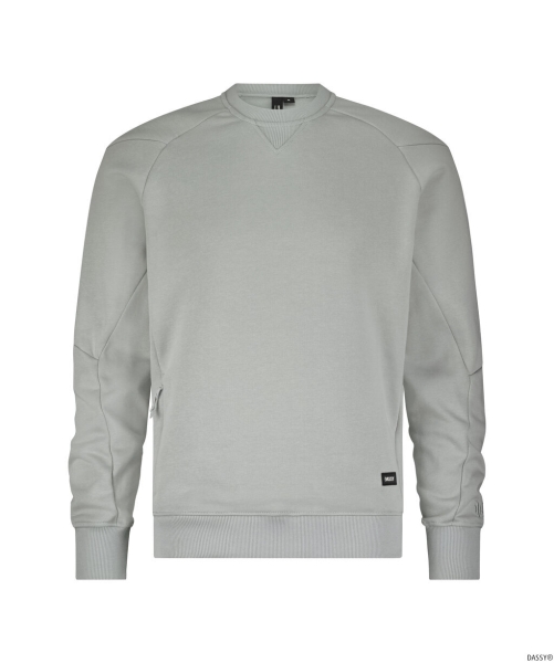 DASSY-Sweatshirt DOLOMITI, 290 g/m², miragegrau