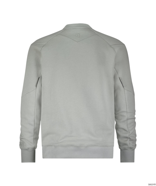 DASSY-Sweatshirt DOLOMITI, 290 g/m², miragegrau