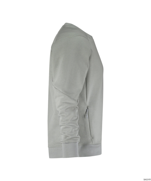 DASSY-Sweatshirt DOLOMITI, 290 g/m², miragegrau