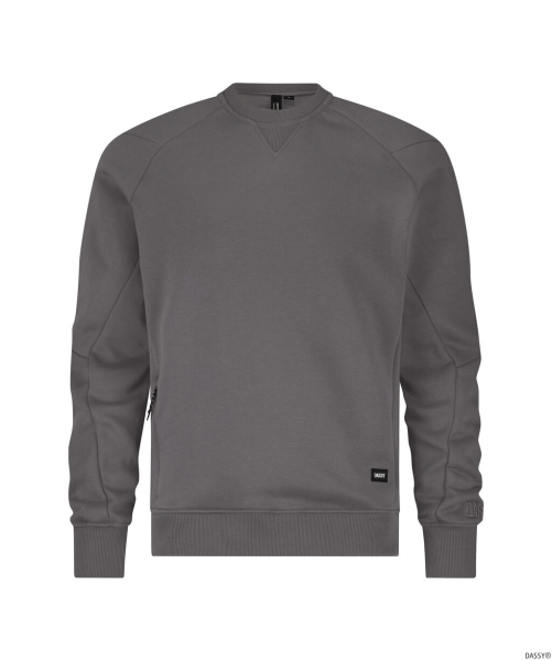 DASSY-Sweatshirt DOLOMITI, 290 g/m², anthrazitgrau