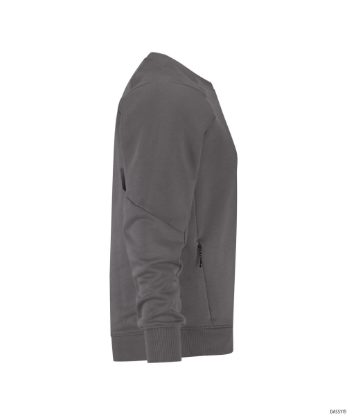 DASSY-Sweatshirt DOLOMITI, 290 g/m², anthrazitgrau