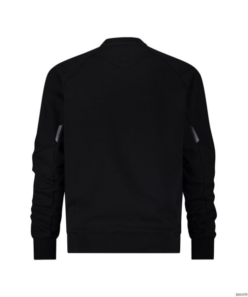DASSY-Sweatshirt DOLOMITI, 290 g/m², schwarz