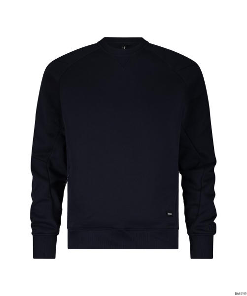 DASSY-Sweatshirt DOLOMITI, 290 g/m², nachtblau
