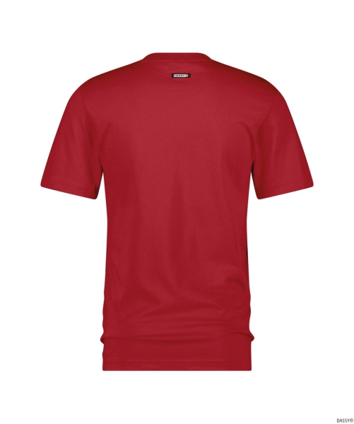 DASSY-Worker-Shirts, T-Shirt OSCAR, rot