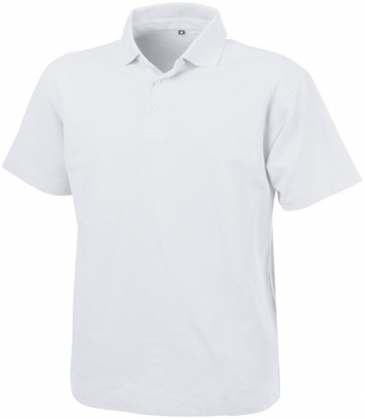 DASSY-Worker-Shirts, Poloshirt LEON, weiß
