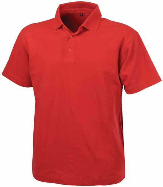 DASSY-Worker-Shirts, Poloshirt LEON, rot