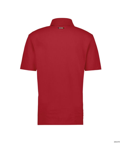 DASSY-Worker-Shirts, Poloshirt LEON, rot