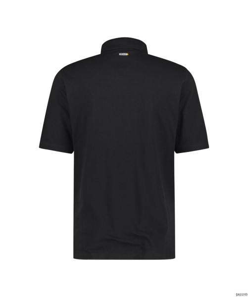 DASSY-Worker-Shirts, Poloshirt LEON, schwarz