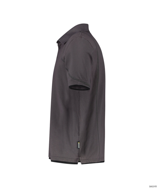 DASSY-Worker-Shirts, Poloshirt ORBITAL, grau/schwarz