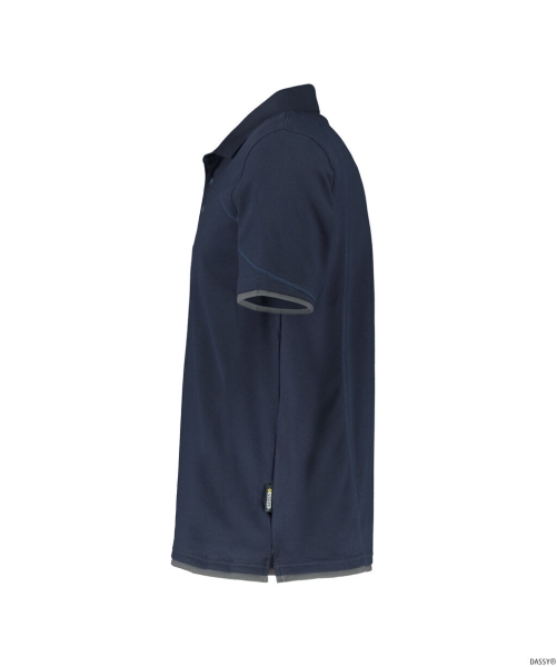 DASSY-Worker-Shirts, Poloshirt ORBITAL, dunkelblau/grau