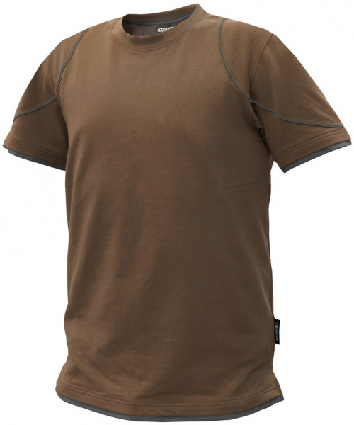 DASSY-Worker-Shirts, T-Shirt KINETIC, braun/grau