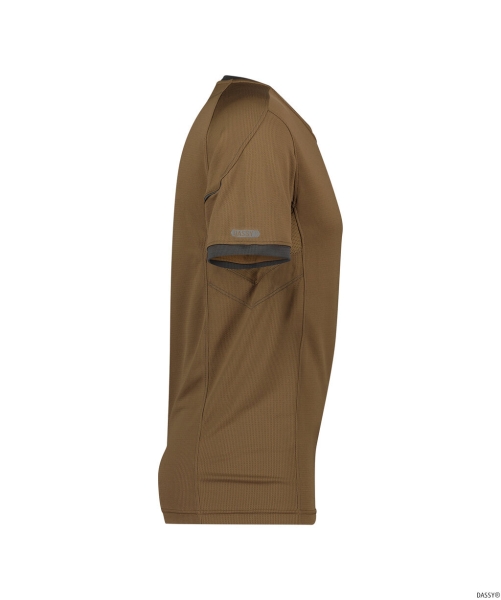 DASSY-Worker-Shirts, Poloshirt NEXUS, braun/grau