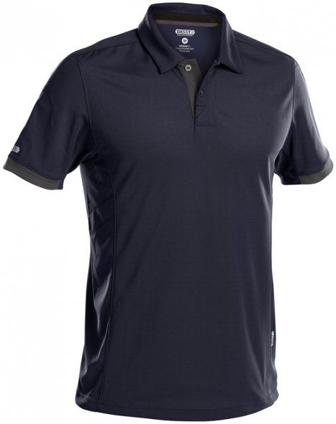 DASSY-Worker-Shirts, Poloshirt TRAXION, dunkelblau/grau
