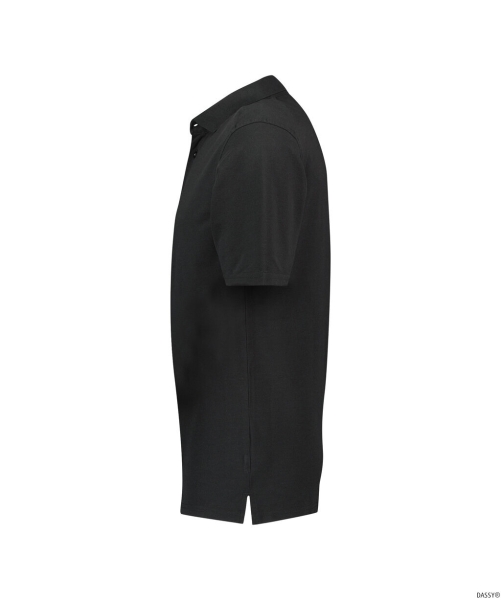 DASSY-Poloshirt HUGO, 220 g/m², schwarz
