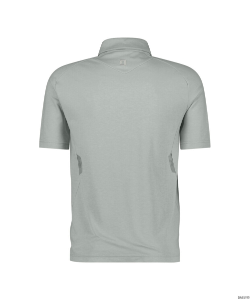 DASSY-Poloshirt MADIDI, 200g/m², miragegrau