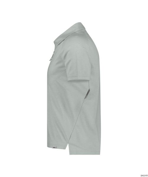 DASSY-Poloshirt MADIDI, 200g/m², miragegrau