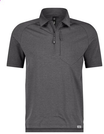 DASSY-Poloshirt MADIDI, 200g/m², anthrazitgrau