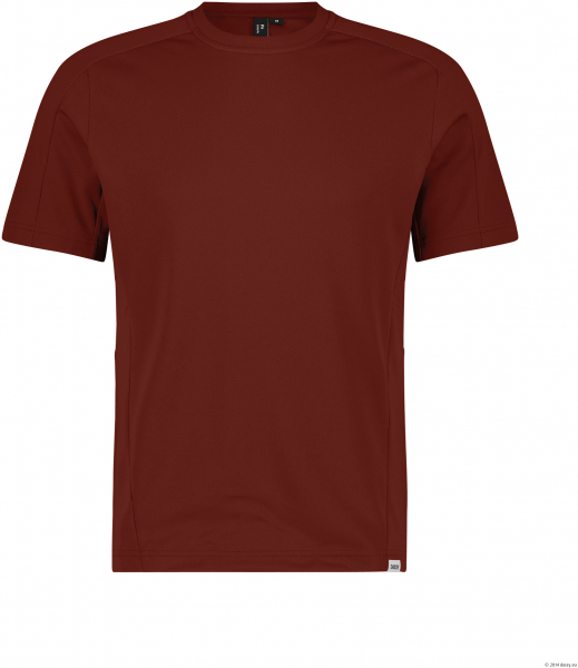 DASSY-T-Shirt VIVID, 200 g/m², gebranntes Ziegelrot