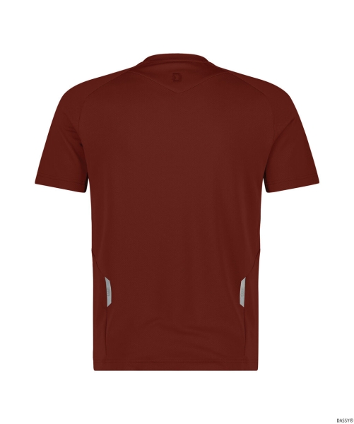 DASSY-T-Shirt VIVID, 200 g/m², gebranntes Ziegelrot