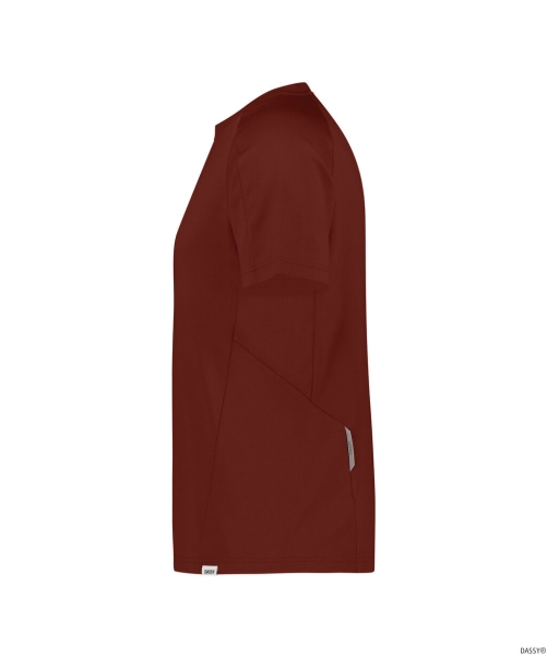 DASSY-T-Shirt VIVID, 200 g/m², gebranntes Ziegelrot