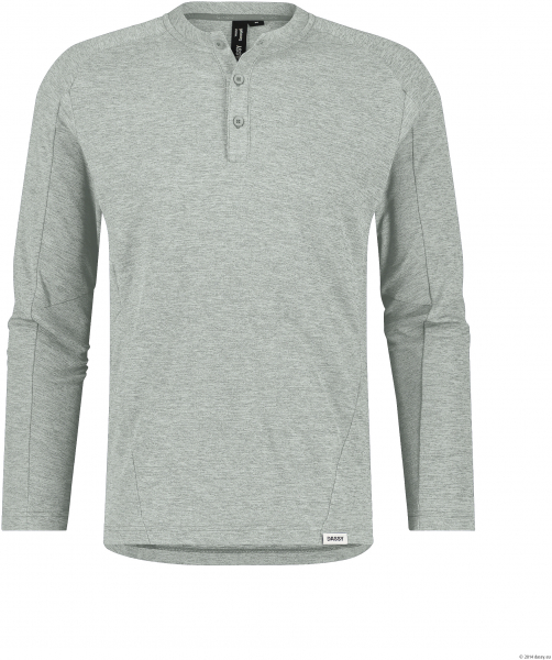 DASSY-Henley SERENGETI, 163 g/m², miragegrau