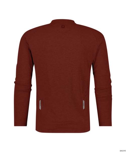 DASSY-Henley SERENGETI, 163 g/m², gebranntes ziegelrot