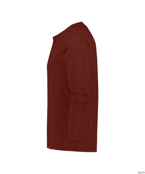 DASSY-Henley SERENGETI, 163 g/m², gebranntes ziegelrot