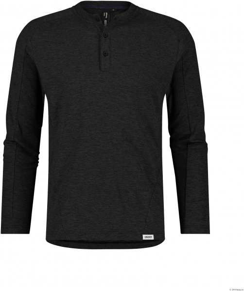 DASSY-Henley SERENGETI, 163 g/m², schwarz