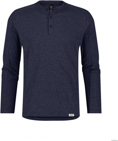 DASSY-Henley SERENGETI, 163 g/m², nachtblau