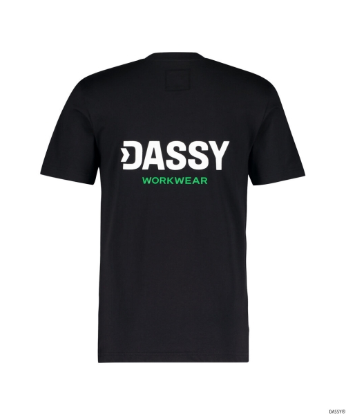 DASSY-T-Shirt TIM, 180 g/m², schwarz