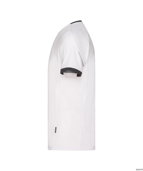 DASSY® Nexus Next T-shirt, weiß/anthrazitgrau