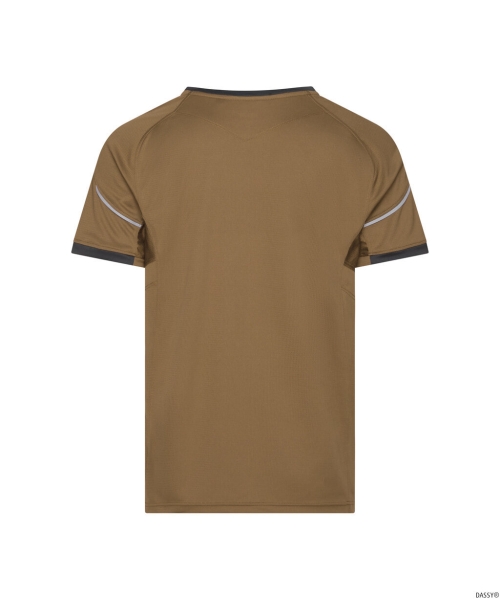 DASSY® Nexus Next T-shirt, Lehmbraun/anthrazitgrau