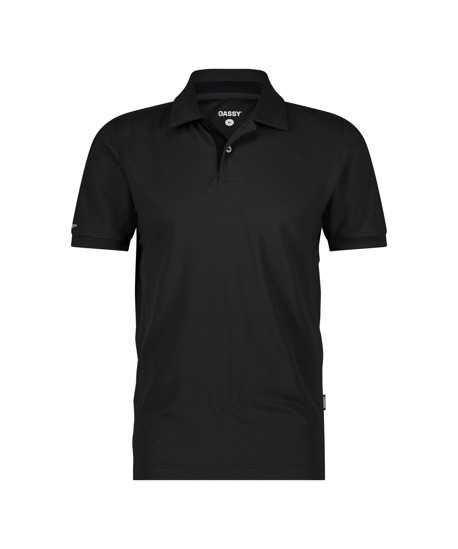 DASSY-Poloshirt TRAXION NEXT, 215 g/m², schwarz
