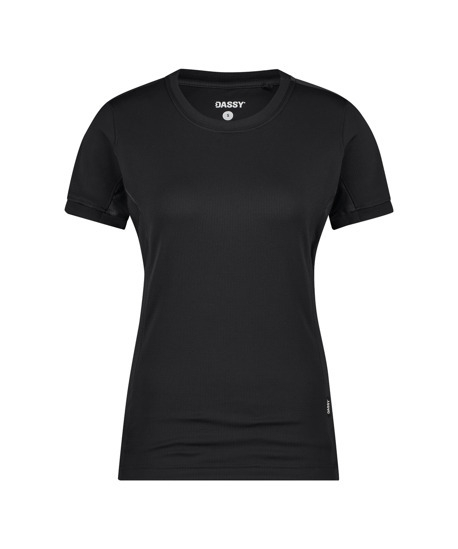 DASSY-Damen-T-Shirt NEXUS NEXT, 140 g/m², schwarz