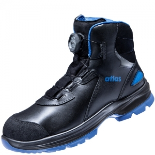 ATLAS-S3-Sicherheitshochschuhe, SL 9845 XP Boa, ESD, Weite 12, schwarz/blau