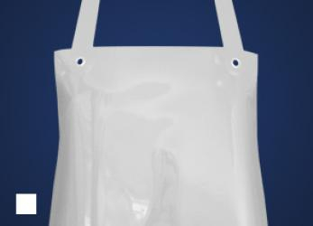 SCHLACHTHAUSFREUND-Workwear, Ledolin M-Schürze, 1364, weiß, VE = 5