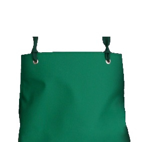 SCHLACHTHAUSFREUND-Workwear, Ledotex EL-90-Schürze, 1403, grün, VE = 5