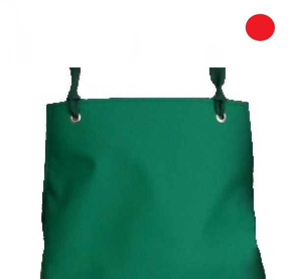 SCHLACHTHAUSFREUND-Workwear, Ledotex EL-90-Schürze, 1404, rot, VE = 5