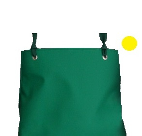 SCHLACHTHAUSFREUND-Workwear, Ledotex EL-90-Schürze, 1405, gelb, VE = 5