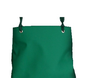 SCHLACHTHAUSFREUND-Workwear, Ledotex EL-90-Schürze, 1406, grün, VE = 5