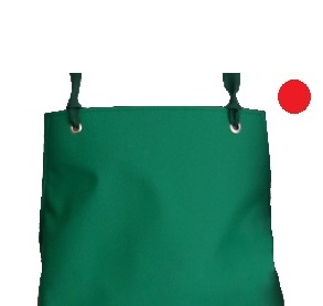 SCHLACHTHAUSFREUND-Workwear, Ledotex EL-90-Schürze, 1408, rot, VE = 5