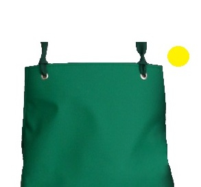 SCHLACHTHAUSFREUND-Workwear, Ledotex EL-90-Schürze, 1408, gelb, VE = 5