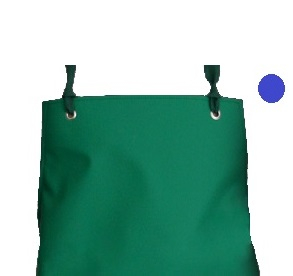 SCHLACHTHAUSFREUND-Workwear, Ledotex EL-90-Schürze, 1409, blau, VE = 5