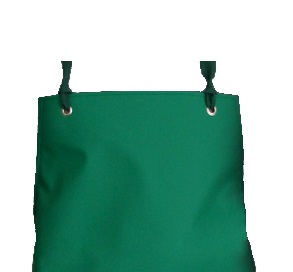 SCHLACHTHAUSFREUND-Workwear, Ledotex EL-90-Schürze, 1409, grün, VE = 5