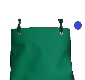 SCHLACHTHAUSFREUND-Workwear, Ledotex EL-90-Schürze, 1410, blau, VE = 5