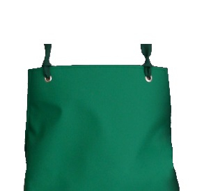 SCHLACHTHAUSFREUND-Workwear, Ledotex EL-90-Schürze, 1410, grün, VE = 5